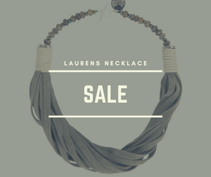 Jahde Leather Laurens Necklace SALE
