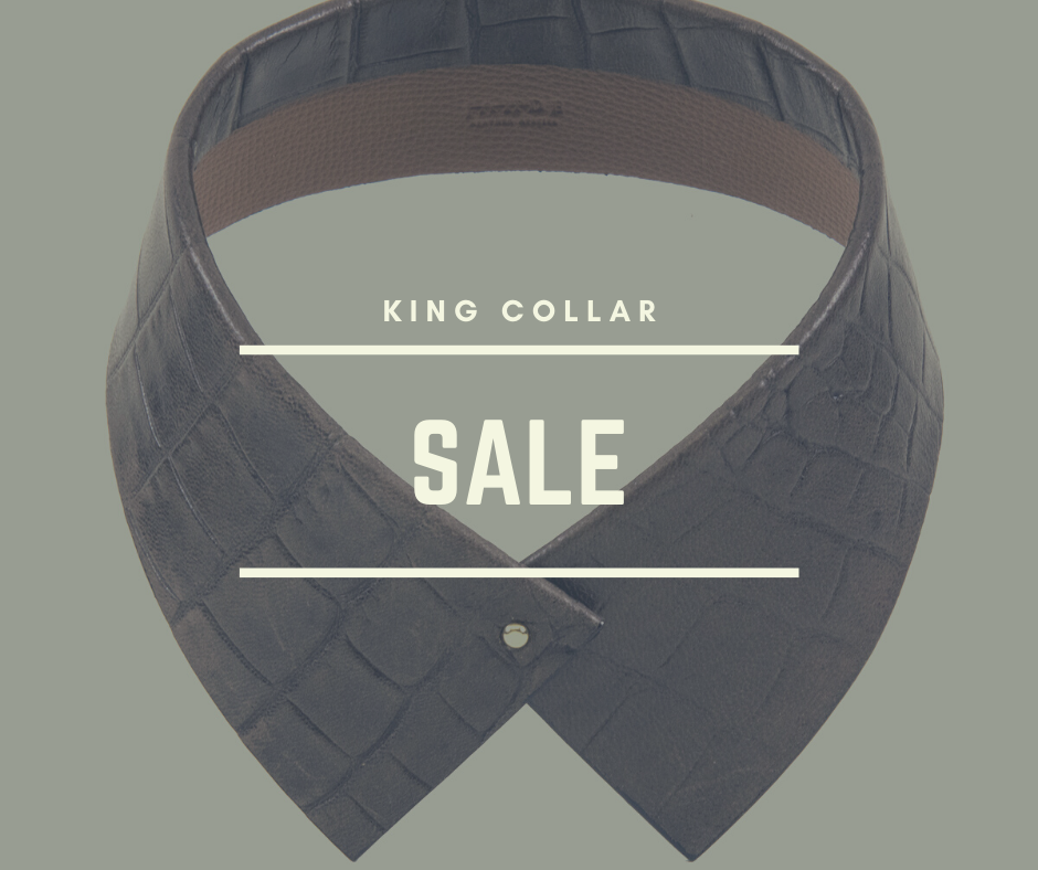 Jahde Leather King Collar SALE