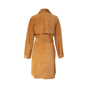 Jahde Leather Suede Duster