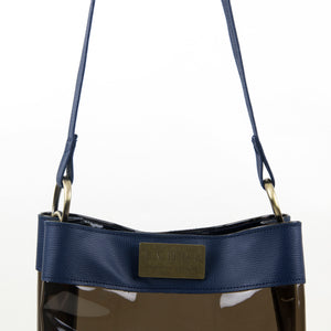 Jahde Leather PVC Logan Bucket Bag