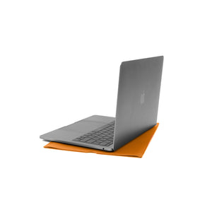 Leather Laptop Sleeve Orange