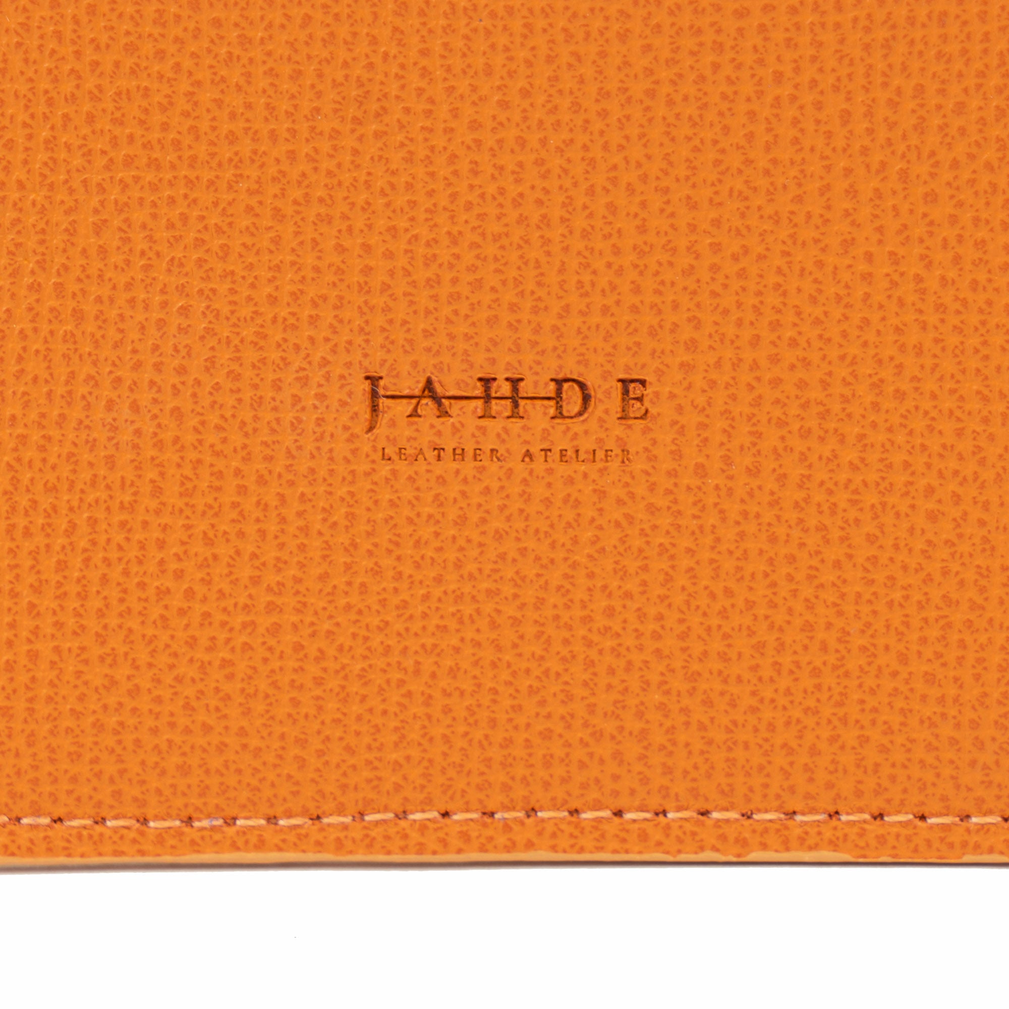 Leather iPad Sleeve Orange